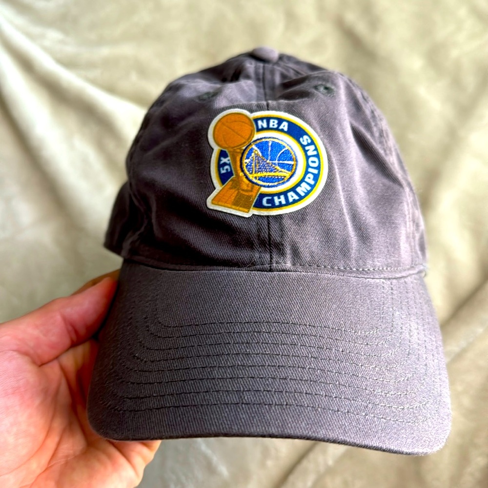 Golden State Warriors 2017 NBA champions strap back hat